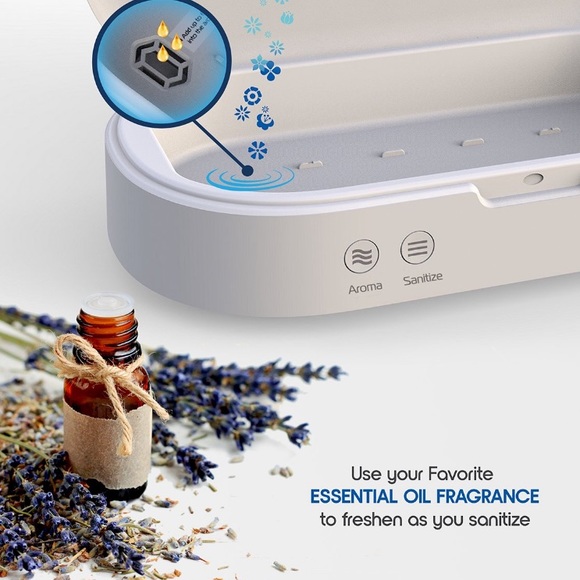 NEW Diffuser & Sanitizer UV-C Smartphones Accessories Aromatherapy essential oil - Picture 5 of 9
